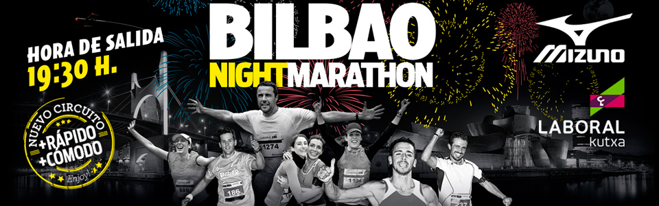 Sorteamos 4 dorsales para el Bilbao Night Marathon