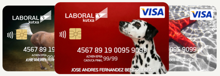 ¡Personaliza tu tarjeta de crédito con LABORAL Kutxa!